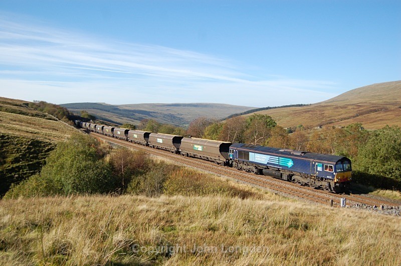 9.10.12 - 66415 4S11 Drax - Killoch, Garsdale Troughs - Garsdale Troughs