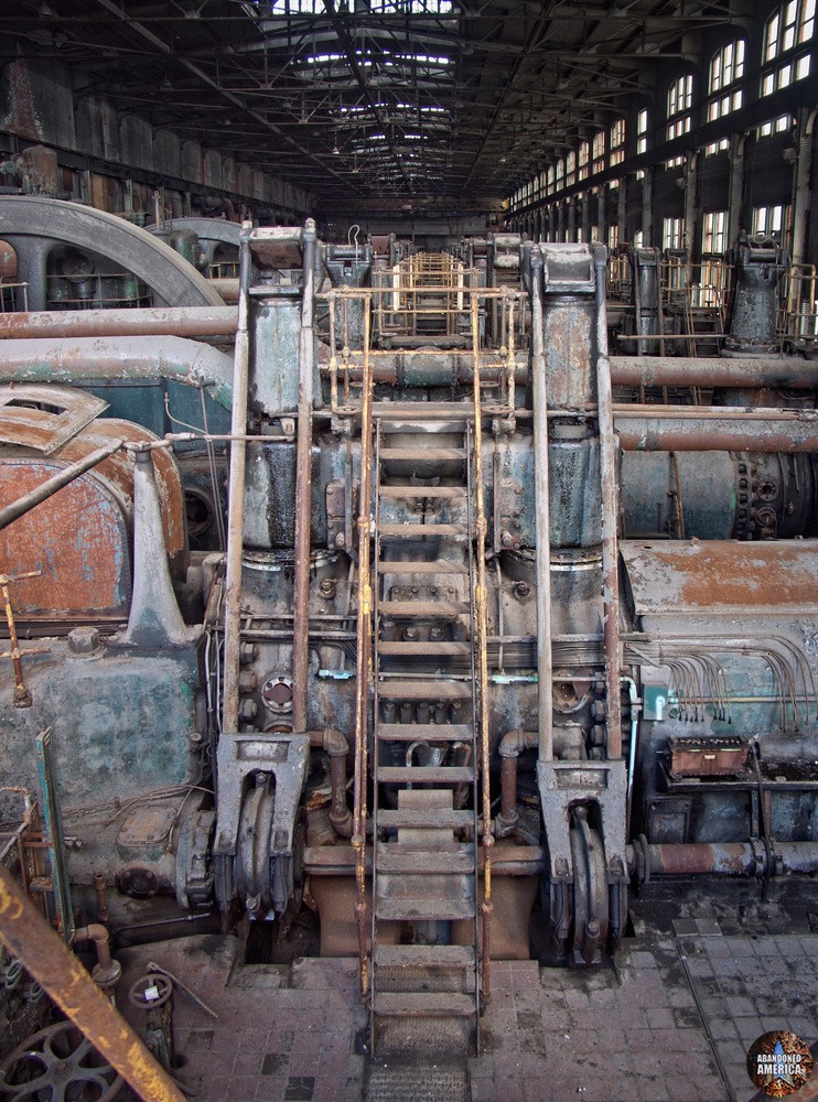 Bethlehem Steel (Bethlehem, PA) | Gas Blowing Room Ladder - Bethlehem Steel