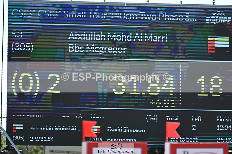 240719A-120022-10702 - Cls 2, 3 Star Small Tour 1.40m