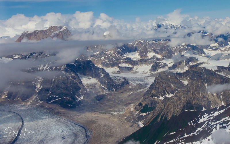 Alaskan Mountains in Summer 2
