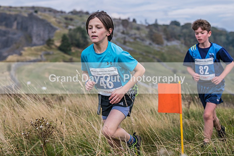 Year 7-167 - The English Schools Fell Running Championship Giggleswick Year 7 Sunday 6th October 2024