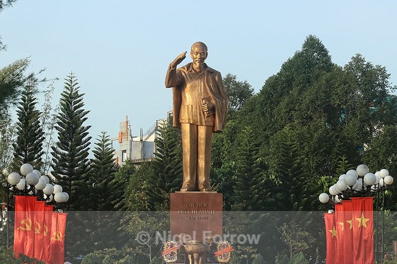 Ho Chi Minh statue, Can Tho, Mekong Delta, Vietnam - Vietnam