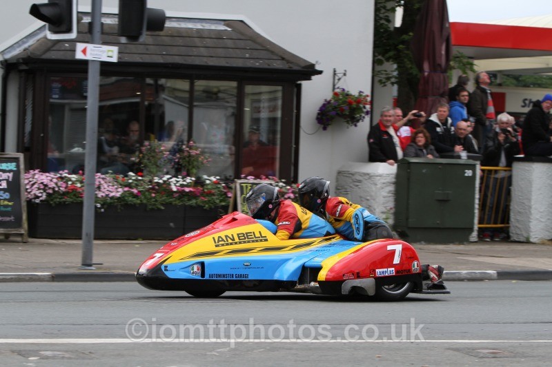 Ian Bell & Carl Bell - Sure Sidecar Race 2