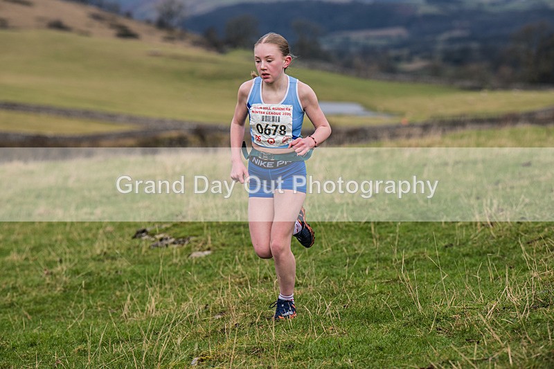 Cunswick U13-113 - Kendal Winter League Cunswick Scar Junior Under 13 Fell Race Sunday 26th January 2025