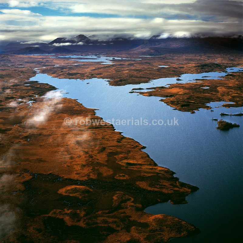 aerial pictures of Scotland Scotlands mountains hills moors highlands Rannoch Moor