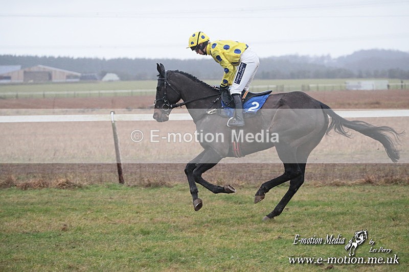 PtP 260125 696 - Cocklebarrow Point-to-Point racing with the Heythrop Hunt 26/01/25