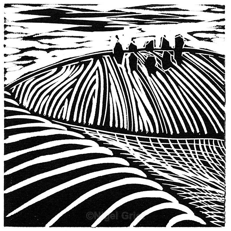  - Linocut