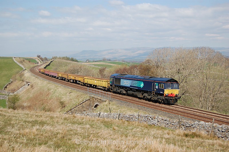 JL 22.4.15 - 66431 6K05 Carlisle - Crewe, Birkett Common - Birkett Common (southbound)