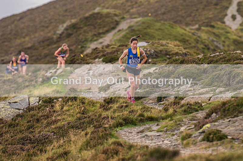 Uphill Only-301 - British Athletics Off Road Running Championships Senior Uphill Only Trial - Skiddaw Friday 15th Augu