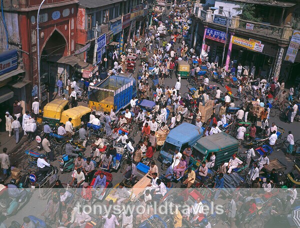 Traffic Jam, Delhi - India
