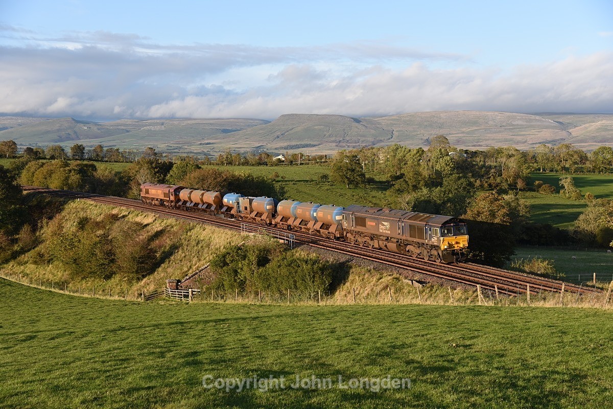 JL - 9.10.20 66421 & 66126 3J11 Carlisle - Carlisle, Gallansay - Gallansay