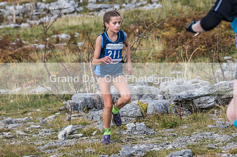 Year 8-9-163 - The English Schools Fell Running Championship Giggleswick Year 8-9 Sunday 6th October 2024