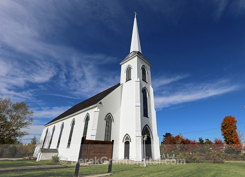 Saint Raphael's Catholic Church Blackville, New Brunswick Canada 1