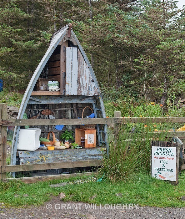 Supermarket highland style - Detail in the land