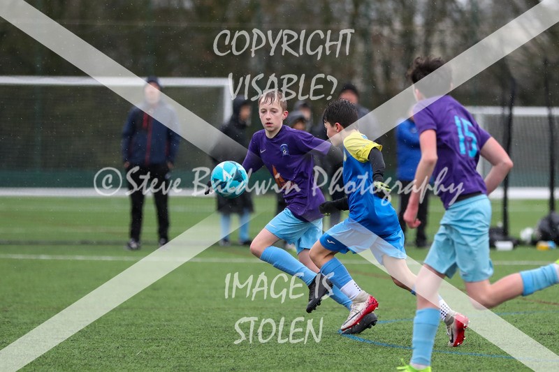 1DX20416 - 2026-02-15 FC Abbey Meads U13 Purple V Royal Wootton Bassett Town Youth U13 Yellow