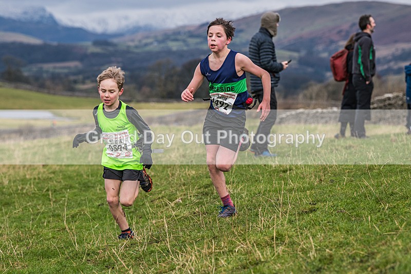 Cunswick U13-107 - Kendal Winter League Cunswick Scar Junior Under 13 Fell Race Sunday 26th January 2025