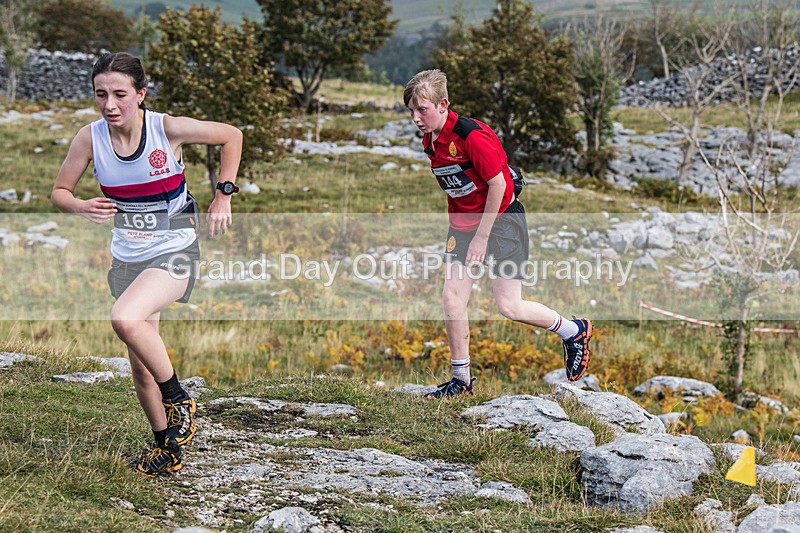 ESFRC Year 8-9-216 - English Schools Fell Running Championships Year 8-9 Giggleswick Saturday 1st October 2022