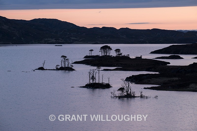 Loch Assynt 2 evening light - Horizontal