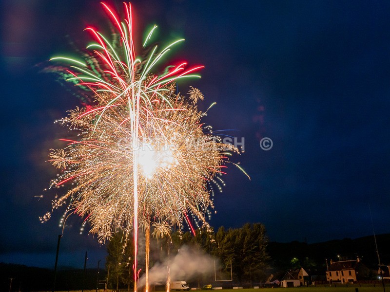 8 - Earlston Civic Week 2023 - Fireworks Display