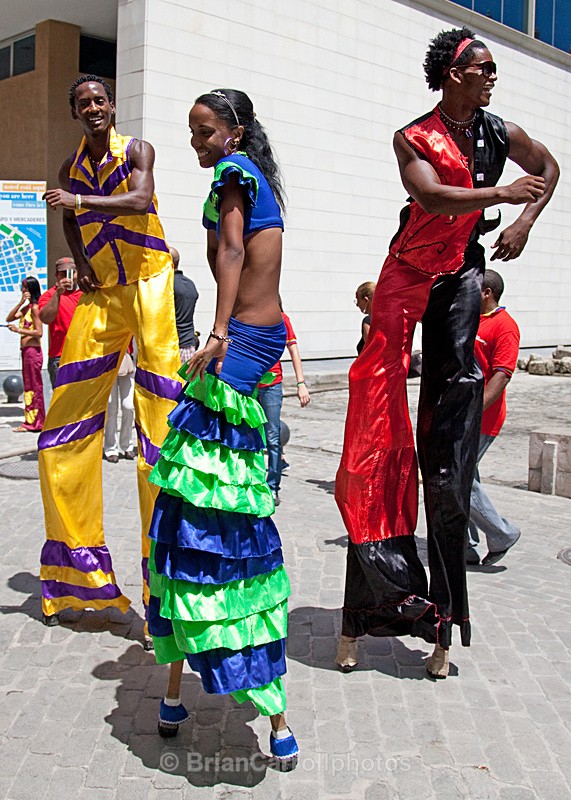 Street Dancers Havana Cuba - Cuba, Island Tour 2010