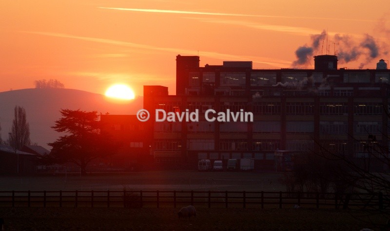 Keynsham Sunrise - Sunset on Somerdale
