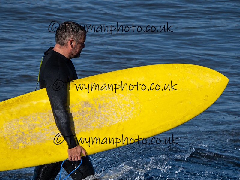 PA274163 - Westward Ho! surfers 27/10