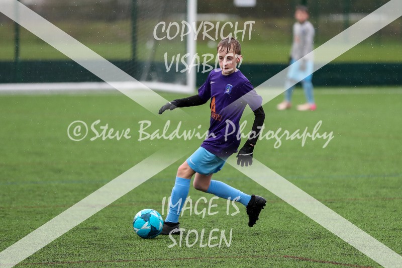 1DX20530 - 2026-02-15 FC Abbey Meads U13 Purple V Royal Wootton Bassett Town Youth U13 Yellow