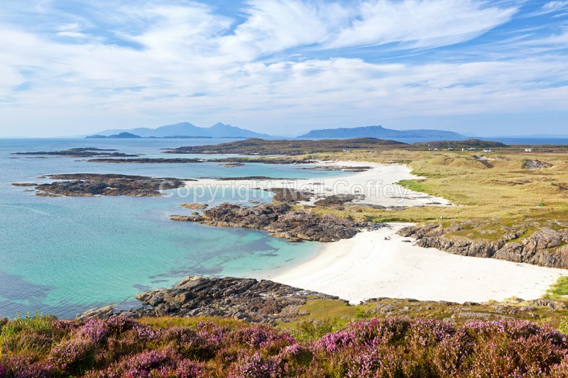 Sanna Bay & The Small Isles, Ardnamurchan, Highland - Landscape format