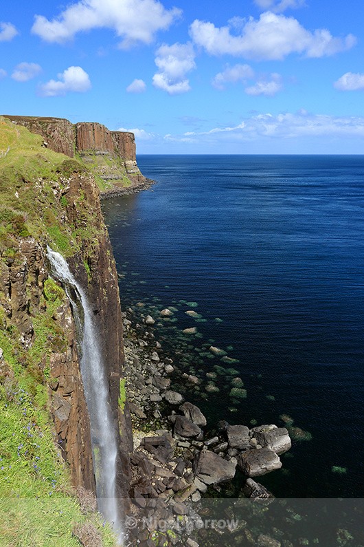 Waterfall near Kilt Rock, Isle of Skye - Scotland