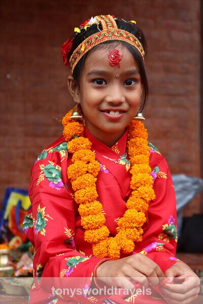 Young Girl, Kathmandu,Nepal - Children