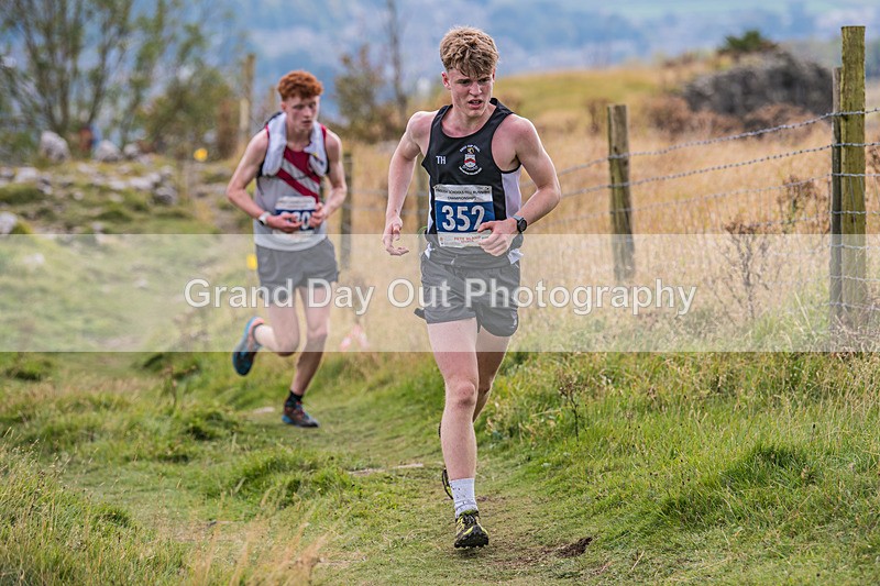 Year 12-13-42 - The English Schools Fell Running Championship Giggleswick Year 12-13 Sunday 6th October 2024