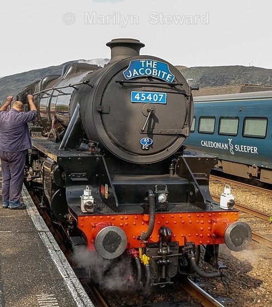 The Jacobite steam train-1 - Scotland