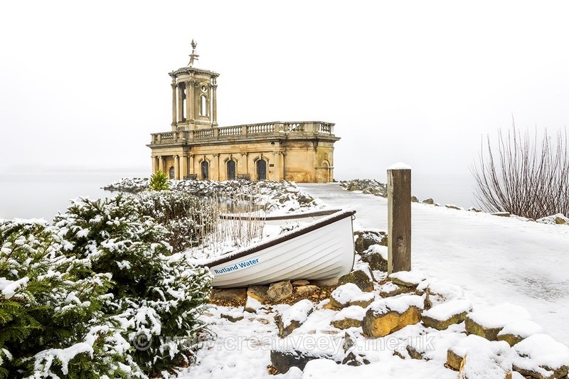 No.0103 Normanton Church, Rutland Water - Landscape