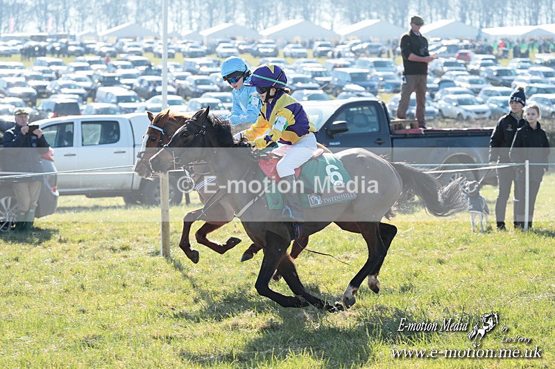 PR 010325 49 - Pony Racing from Beaufort Races Didmarton 01/03/25