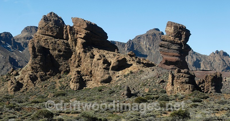 Tenerife Teidi rockscape - Tenerife Mount Teidi