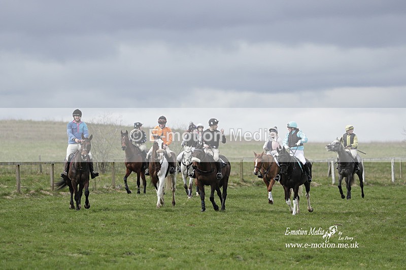 PtP 260323 0307 - New Forest Hounds Point-to-Point Larkhill 26/03/23