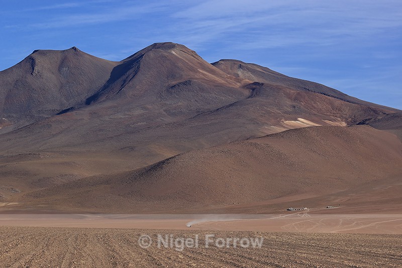 Remote location of Hotel Tayka del Desierto, Bolivia at high altitude - Bolivia
