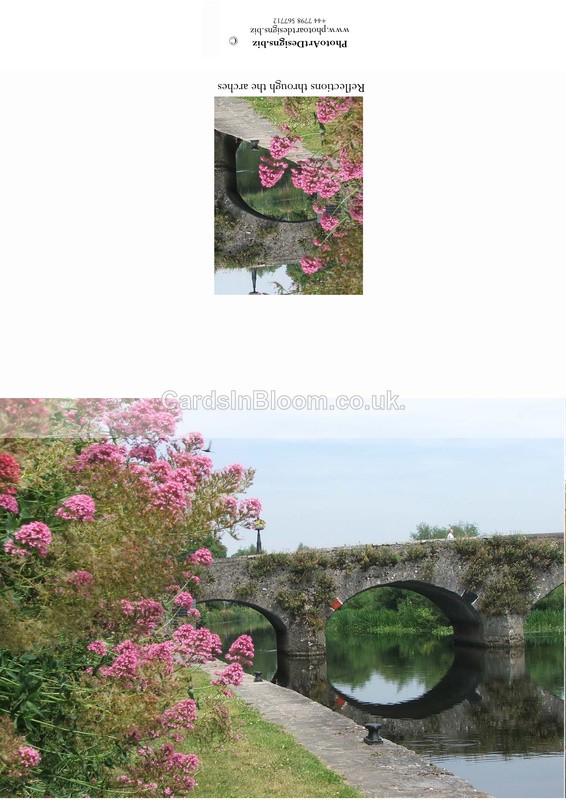 003 Reflections through the arches - COUNTRYSIDE CARDS