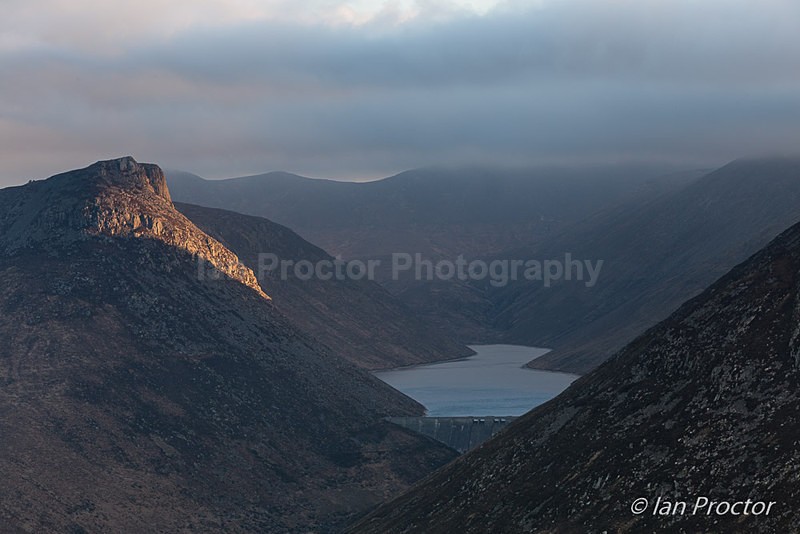 First Light on Ben Crom - Mourne Mountains