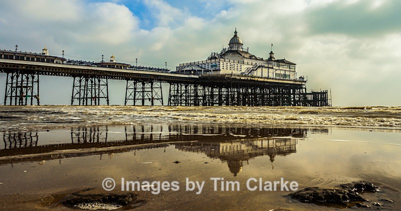 Eastbourne Pier Reflection 1851 - Seascapes