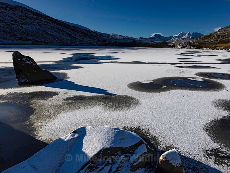 Llynnau Mymbyr, Snowdon Mountain range. Eryri National park [Snowdoni - Winter in the Mountains [Jan 2024], Eryri National Park [Snowdonia]