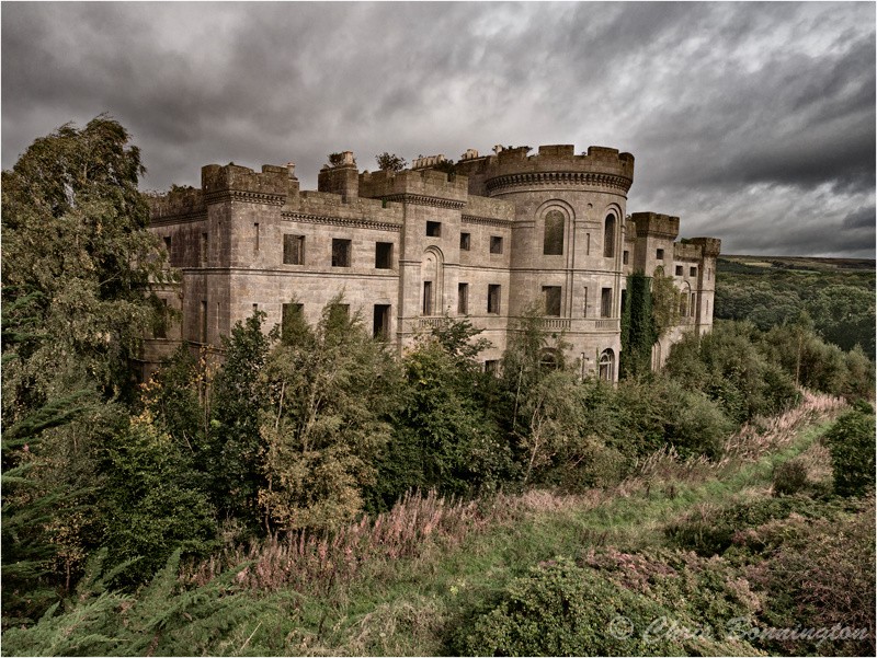 Dalquharran Castle - Aerial