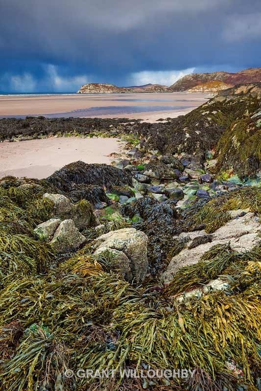 Hailstorm Gruinard bay Wester Ross - Vertical Images