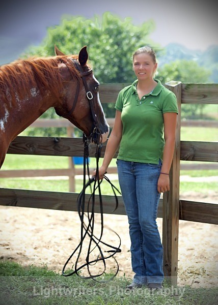 Haleys Horse_016 - Haley and Pilgrim