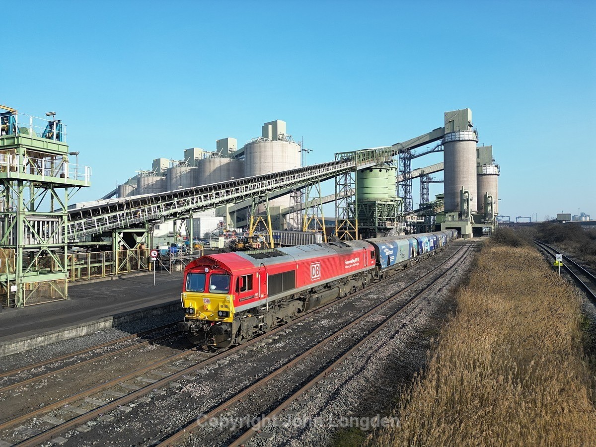 JL - 20.3.25 66077 6H77 Immingham  Biomass - Drax, Immingham 9 - Latest shots