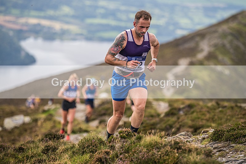 Uphill Only-222 - British Athletics Off Road Running Championships Senior Uphill Only Trial - Skiddaw Friday 15th Augu