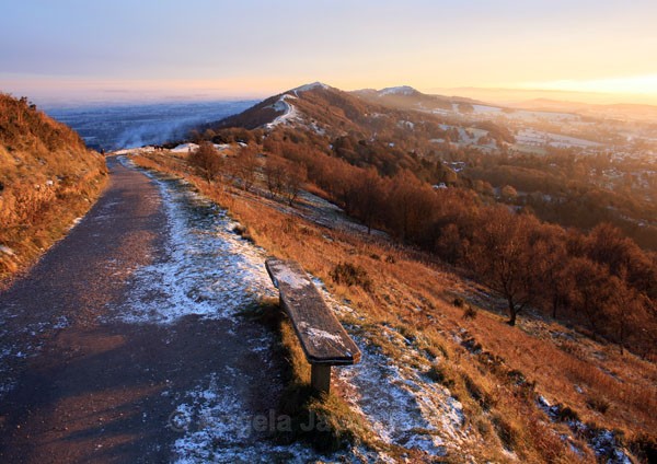 A winter's afternoon - The Malvern Hills