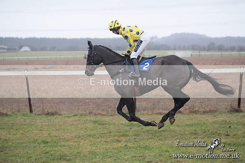 PtP 260125 695 - Cocklebarrow Point-to-Point racing with the Heythrop Hunt 26/01/25