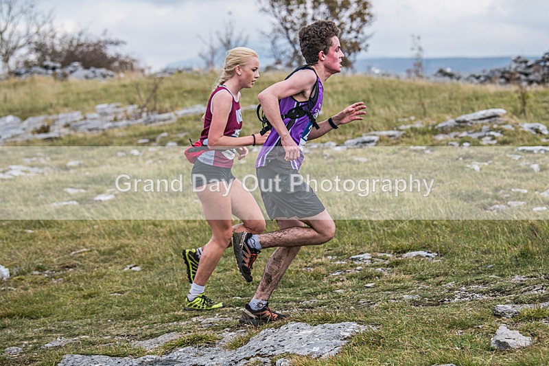 Year 10-11-212 - The English Schools Fell Running Championship Giggleswick Year 10-11 Sunday 6th October 2024