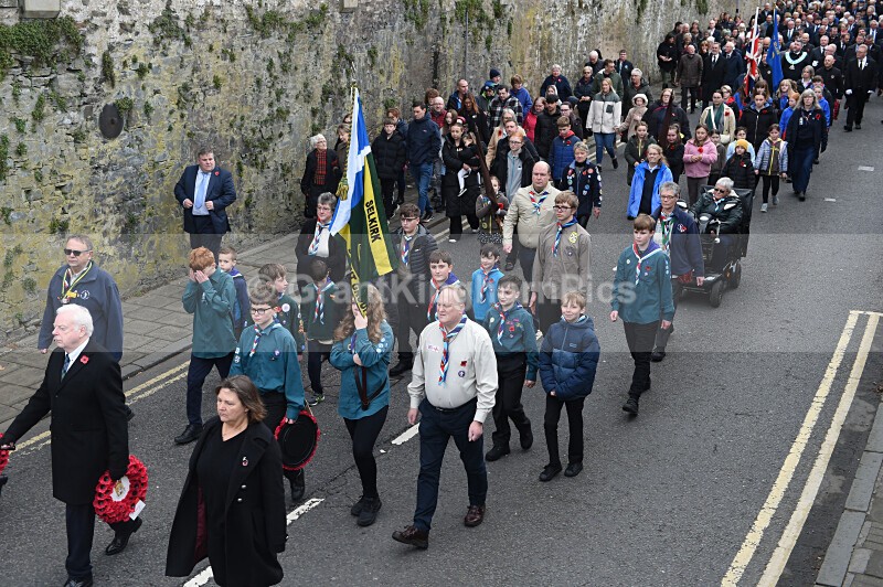 15 - Remembrance Sunday in Selkirk 2024
